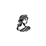 Greek Goddess Minimal Logo Icon _ Unused in 2024…